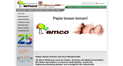 Desktop Screenshot of emco-leipzig.com